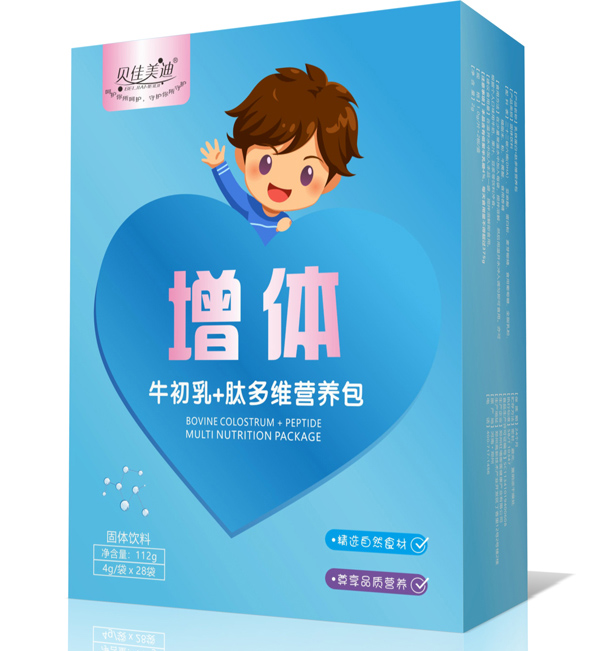 貝佳美迪增體牛初乳+肽多維營(yíng)養(yǎng)包