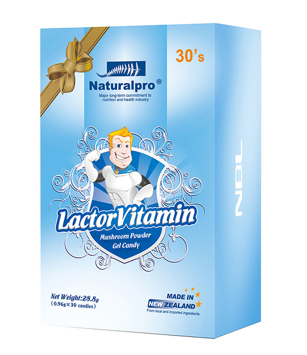 紐貝樂力多維蘑菇粉凝膠糖果