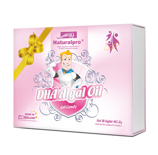 紐貝樂DHA藻油磷脂酰絲氨酸凝膠糖果禮盒