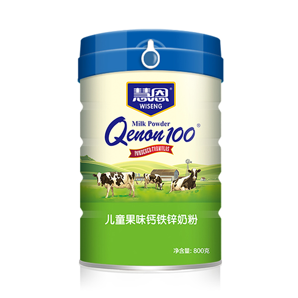 慧恩兒童果味鈣鐵鋅奶粉800g