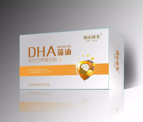 錦水保貝DHA藻油花生四烯酸油脂凝膠糖果