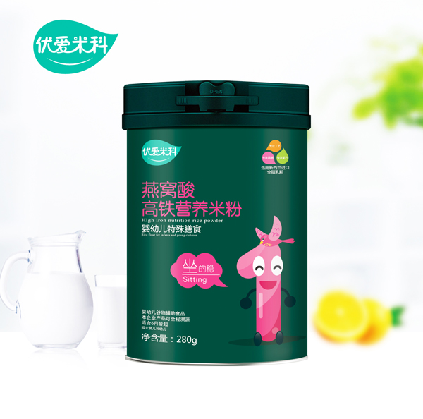 優(yōu)愛米科燕窩酸高鐵營養(yǎng)米粉