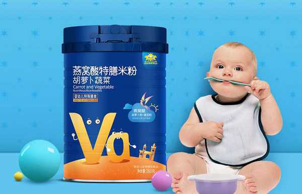 金盾愛嬰燕窩酸特膳米粉-胡蘿卜蔬菜