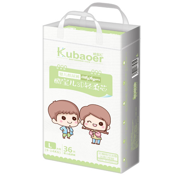 酷寶兒3D輕柔芯紙尿褲L36