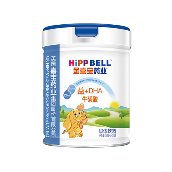 金喜寶藥業(yè)益+DHA牛磺酸固體飲料
