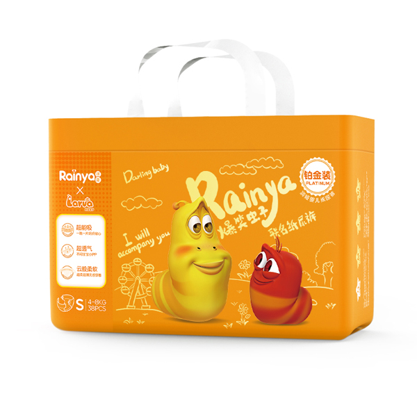 潤婭爆笑蟲子鉑金裝嬰兒紙尿褲S