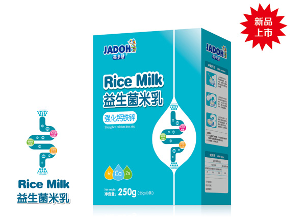 嘉多慧益生菌米乳(盒)-強化鈣鐵鋅