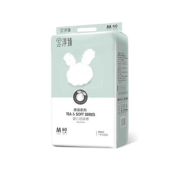 淳臻茶語系列紙尿褲M60