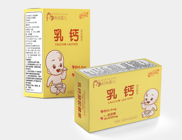 媽咪育兒乳鈣凝膠糖果