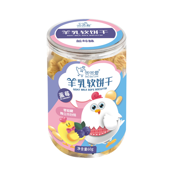 兜兜愛羊乳軟餅干 藍(lán)莓味