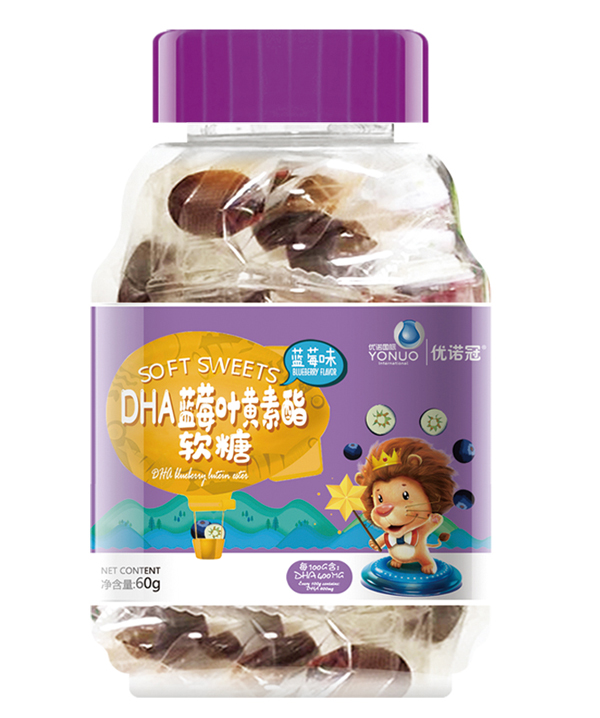 優(yōu)諾冠DHA藍(lán)莓葉黃素脂軟糖 蘋果味.jpg