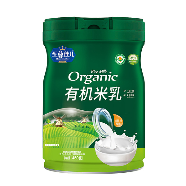 至尊佳兒有機米乳 鐵鋅鈣核桃