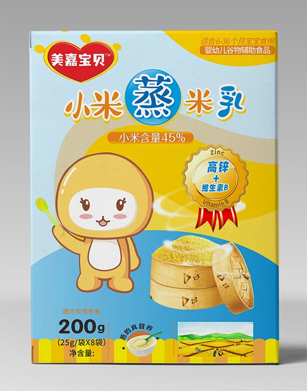 美嘉寶貝小米蒸米乳 高鋅+維生素B