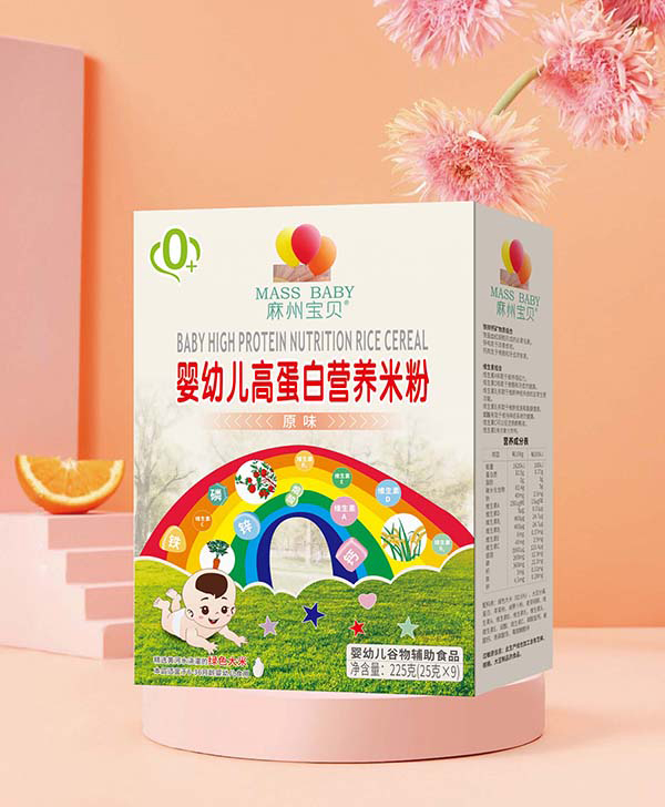 麻州寶貝嬰幼兒高蛋白營養(yǎng)米粉