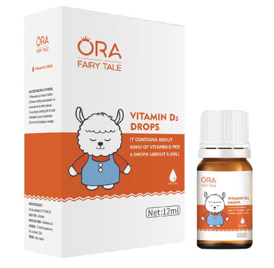 澳拉童話(huà)維生素D3滴液