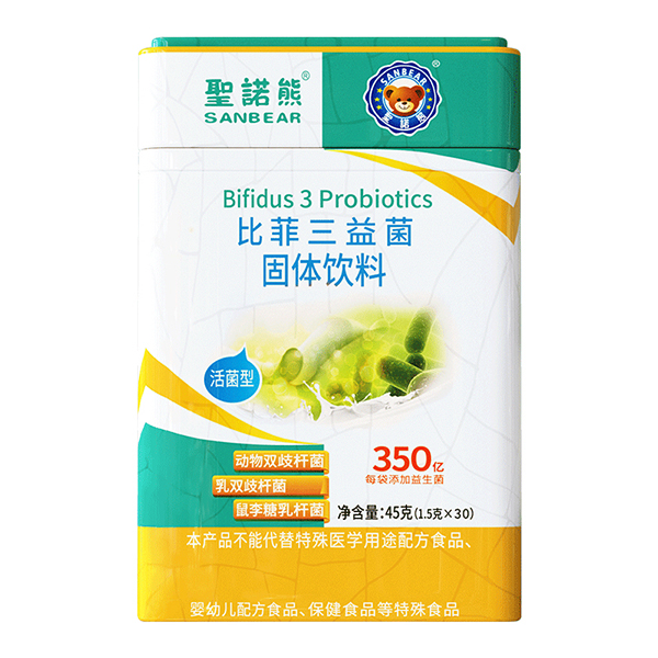 圣諾熊比菲三益菌固體飲料