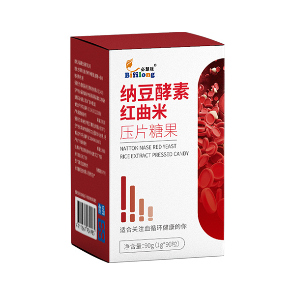 媽媽必慧龍納豆酵素紅曲米壓片糖果1