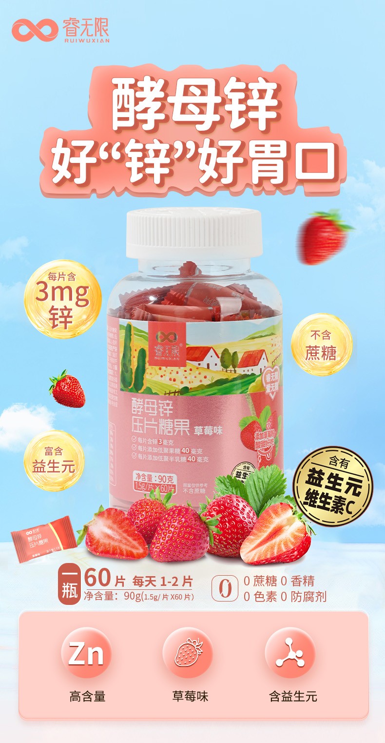 睿無(wú)限酵母鋅壓片糖果60片詳情 (1).jpg
