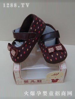 哆啦小貝蝴蝶結女童鞋