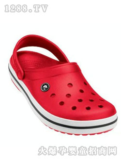 佳陽(yáng)大花色花園鞋