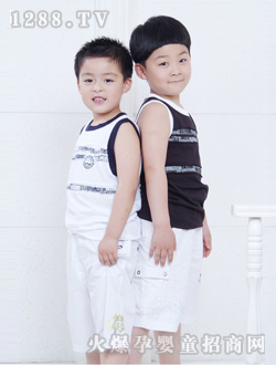 托尼艾米男童無(wú)袖夏裝