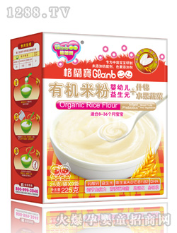 益生元+什錦水果蔬菜有機米粉