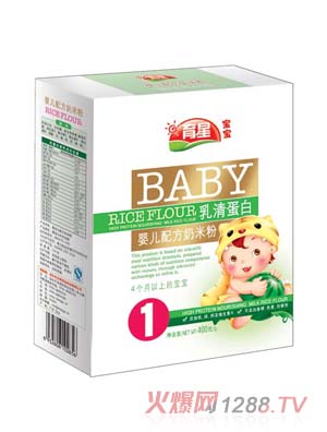 育星400g盒裝米粉1段