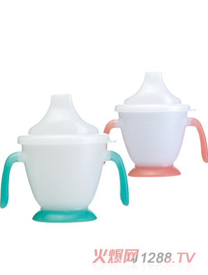 兔兔雙色學(xué)飲杯