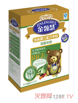 金領(lǐng)慧潤腸嬰兒配方米粉