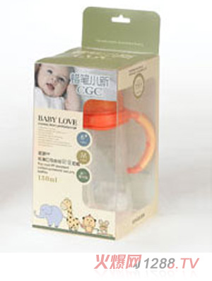 蠟筆小新PP標(biāo)準口徑自動安全150ml奶瓶