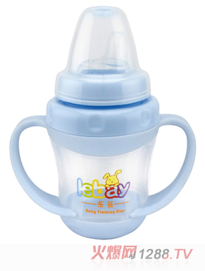 樂蓓嬰幼兒學飲杯6917藍色