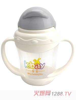 樂蓓嬰幼兒學(xué)飲杯6915白色