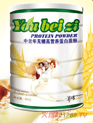優(yōu)貝滋中老年無糖高營(yíng)養(yǎng)蛋白質(zhì)粉