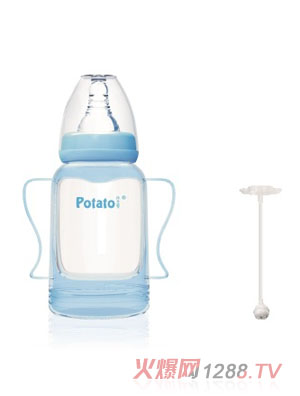 小土豆PP防護罩標準口徑小奶瓶