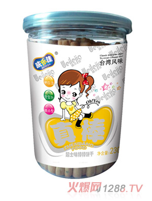 威樂(lè)佳起士味棒棒餅干