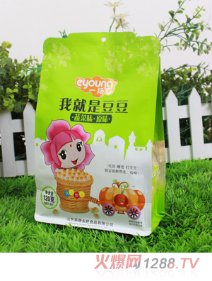 一揚(yáng)蔬菜味+原味我就是豆豆120克袋裝