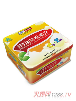 鑫福來(lái)牌鈣加鋅咀嚼片