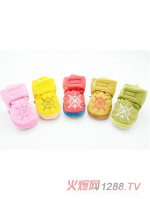 愛(ài)嬰童布面寶寶鞋