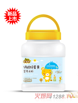 小淘熊鈣鐵鋅蛋黃營(yíng)養(yǎng)米粉