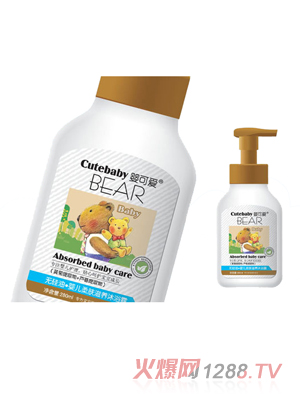 嬰可愛(ài)嬰兒柔膚滋養(yǎng)沐浴露280ml
