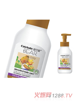 嬰可愛(ài)乳木果嬰兒洗發(fā)沐浴露
