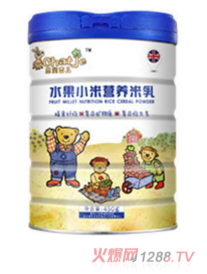 SChatJe思蜜吉兒水果小米米乳(罐裝)