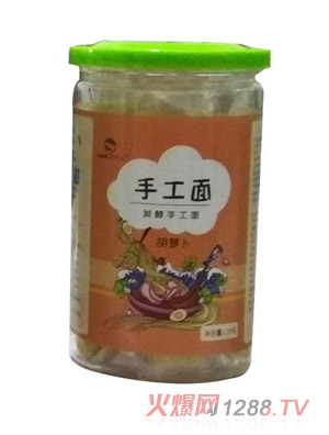 樂(lè)亦樂(lè)發(fā)酵手工面（胡蘿卜）