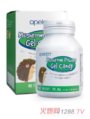 奧培樂(lè)蘑菇粉凝膠糖果