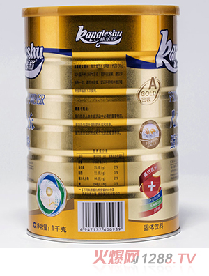 康樂(lè)舒兒童成長(zhǎng)蛋白質(zhì)粉 背面