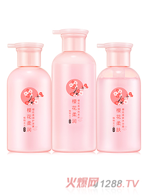 植物主義櫻花柔潤(rùn)洗護(hù)套裝系列