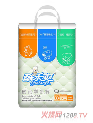 酷樂爽時(shí)尚學(xué)步褲