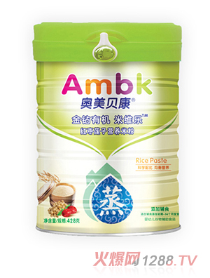 奧美貝康428克紅棗蓮子營(yíng)養(yǎng)米粉