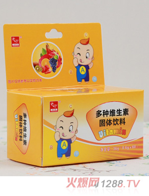 同和堂多種維生素固體飲料36g