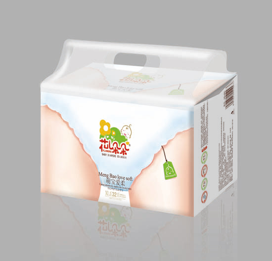 花兒朵朵萌寶愛柔嬰兒紙尿片XL32